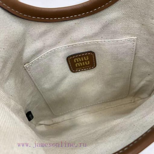 MiuMiu Bags M Home's New Mini Tote Bag Comes With A Complete Set Of Original Packaging. The New Size Is Sma 79ig6er9 - Image 10