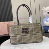 MiuMiu Bags The New MIU MIU Original Wool Qianniao Style Briefcase Combines Fashion And Classic And The Nex tvsdxbvv