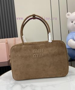 MiuMiu Bags The New MIU MIU Original Factory Brand New Deer Velvet Leather Briefcase Combines Fashion And C ju8pj94l