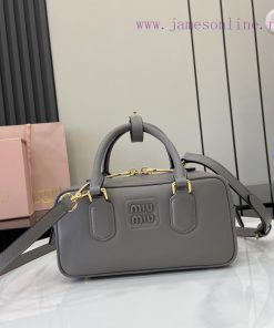MiuMiu Bags New MIU MIU With Full Original PackagingBlack Bowling Upper Body Effect Miu Miu Ladies ArcadiaT kzxytvwz