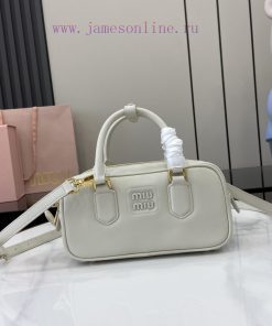 MiuMiu Bags New MIU MIU With Full Original PackagingCaramel Bowling Upper Body Effect Miu Miu Ladies Arcadi sb8yhfd1
