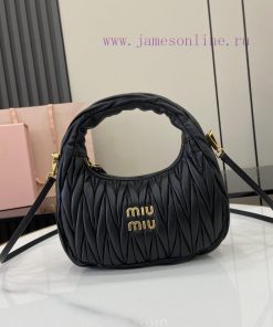 MiuMiu Bags The New MiuWander Handbag Comes With A Complete Set Of Original Packaging. It Features The Icon 4xlpt17d