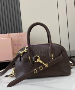 MiuMiu Bags The New Miu Miu Popular Bowling Bag Comes With A Complete Set Of Original Packaging. It Is Made pzyccesh