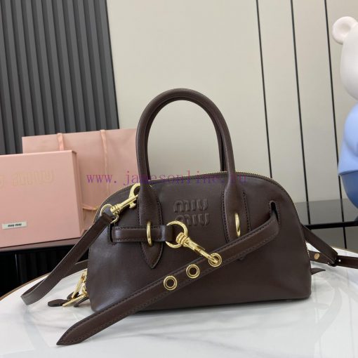 MiuMiu Bags The New Miu Miu Popular Bowling Bag Comes With A Complete Set Of Original Packaging. It Is Made pzyccesh