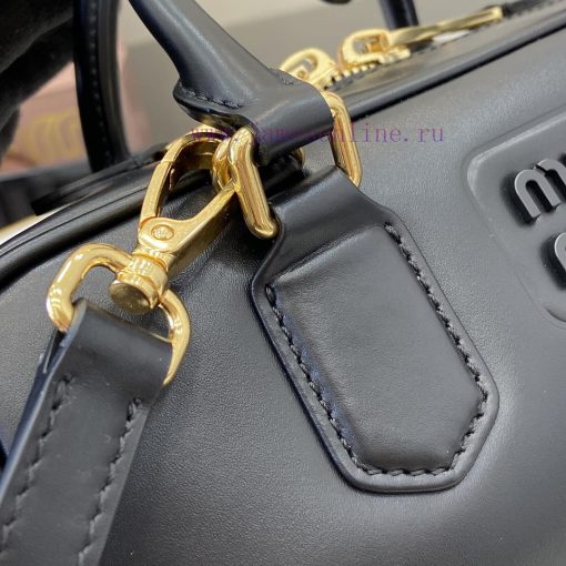 MiuMiu Bags New MIU MIU With Full Original PackagingBlack Bowling Upper Body Effect Miu Miu Ladies ArcadiaT 6zw2ajey - Image 7