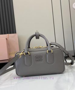 MiuMiu Bags New MIU MIU With Full Original PackagingBlack Bowling Upper Body Effect Miu Miu Ladies ArcadiaT ahkuyqvx