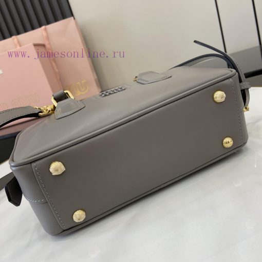 MiuMiu Bags New MIU MIU With Full Original PackagingBlack Bowling Upper Body Effect Miu Miu Ladies ArcadiaT ahkuyqvx - Image 5