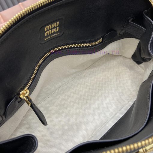 MiuMiu Bags The New Miu Miu Popular Bowling Bag Comes With A Complete Set Of Original Packaging. It Is Made huxteapy - Image 9