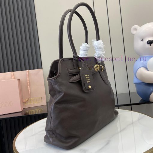 MiuMiu Bags The New Miu Women's Nappa Sheepskin Handbag Comes With A Complete Set Of Original Packaging. In ih7xbkwl - Image 3