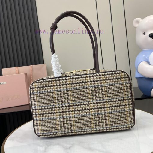 MiuMiu Bags The New MIU MIU Original Wool Qianniao Style Briefcase Combines Fashion And Classic And The Nex hrjlgkya - Image 4