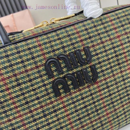 MiuMiu Bags The New MIU MIU Original Wool Qianniao Style Briefcase Combines Fashion And Classic And The Nex rizmk3dw - Image 8