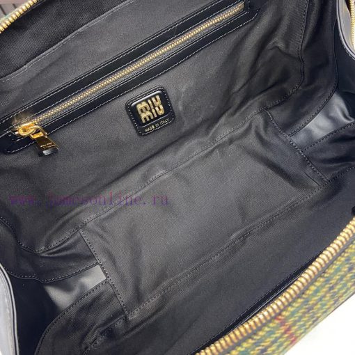 MiuMiu Bags The New MIU MIU Original Wool Qianniao Style Briefcase Combines Fashion And Classic And The Nex rizmk3dw - Image 9