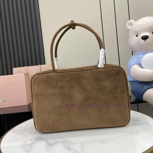 MiuMiu Bags The New MIU MIU Original Factory Brand New Deer Velvet Leather Briefcase Combines Fashion And C kq4veddf - Image 4