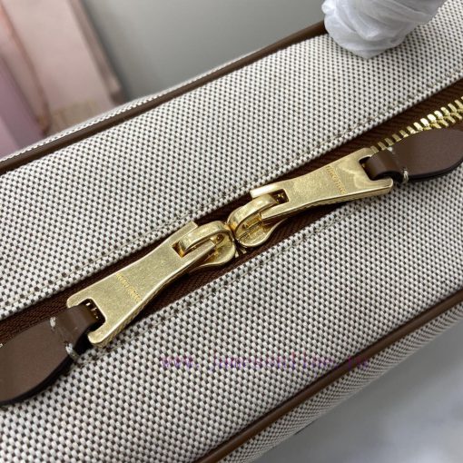 MiuMiu Bags The New MIU MIU Original Canvas With Caramel Brown Briefcase Combines Fashion And Classic And T 01gyblzn - Image 8