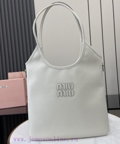 MiuMiu Bags New Miu Women's IVY Leather Shoulder Bag With Full Original PackagingThis Classic Tote Bag Is A m7dkj250