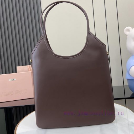 MiuMiu Bags New Miu Women's IVY Leather Shoulder Bag With Full Original PackagingThis Classic Tote Bag Is A 7deuam23 - Image 4