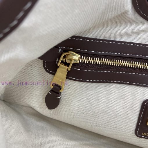 MiuMiu Bags New Miu Women's IVY Leather Shoulder Bag With Full Original PackagingThis Classic Tote Bag Is A 7deuam23 - Image 12