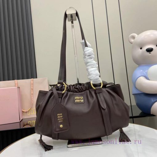 MiuMiu Bags New MIU Vintage Underarm Dumpling Bun With Complete Original Packaging Featuring A Brand New So ekm12mzo - Image 2