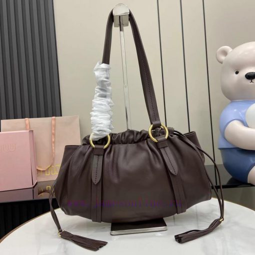MiuMiu Bags New MIU Vintage Underarm Dumpling Bun With Complete Original Packaging Featuring A Brand New So ekm12mzo - Image 4