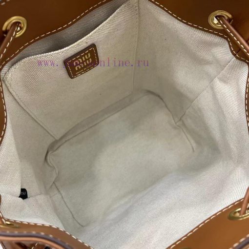 MiuMiu Bags Equipped With A Complete Set Of Original Packaging This New Product Features Imported Calf Leat mh6bp0g4 - Image 9