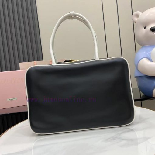 MiuMiu Bags M Brand's New Briefcase Comes With A Complete Set Of Original Packaging. It Is Made Of Top-grad khy543yr - Image 4