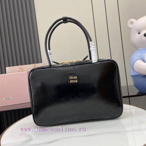 MiuMiu Bags The New MIUM Briefcase With A Complete Set Of Original Packaging Is Handmade And Made Of A Bran ndwyu6is - Image 2
