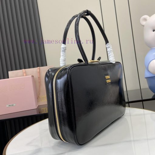 MiuMiu Bags The New MIUM Briefcase With A Complete Set Of Original Packaging Is Handmade And Made Of A Bran ndwyu6is - Image 3