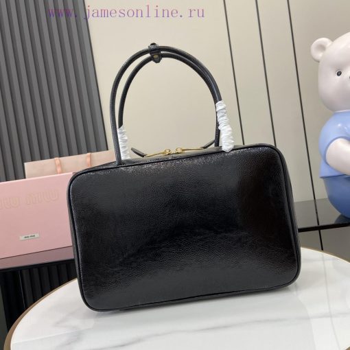MiuMiu Bags The New MIUM Briefcase With A Complete Set Of Original Packaging Is Handmade And Made Of A Bran ndwyu6is - Image 4