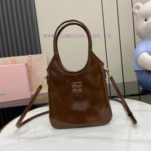 MiuMiu Bags M Home's New Mini Tote Bag Comes With A Complete Set Of Original Packaging. The New Size Is Sma m5w1di50