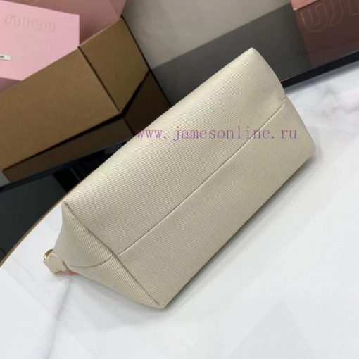 MiuMiu Bags Miu's New Canvas Lunch Box Bag "Canvas White" Comes With A Full Set Of Original Packaging. It I l4cdtghu - Image 5