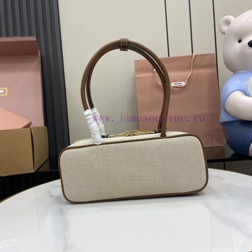 MiuMiu Bags M's New Canvas Bowling Ball Equipped With A Complete Set Of Original Packaging Uses Brand New C 77mendn4 - Image 4