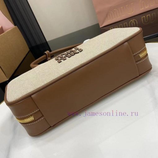 MiuMiu Bags M's New Canvas Bowling Ball Equipped With A Complete Set Of Original Packaging Uses Brand New C 77mendn4 - Image 5