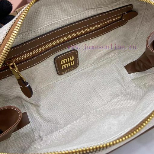 MiuMiu Bags M's New Canvas Bowling Ball Equipped With A Complete Set Of Original Packaging Uses Brand New C 77mendn4 - Image 10