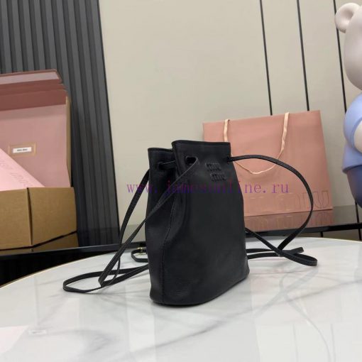 MiuMiu Bags The New Mini Water Bucket Bag "comes With A Complete Set Of Original Packaging". It Is Made Of 3hqxp2ot - Image 3