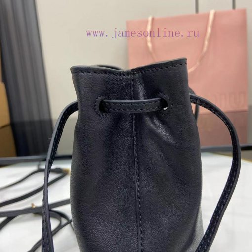 MiuMiu Bags The New Mini Water Bucket Bag "comes With A Complete Set Of Original Packaging". It Is Made Of 3hqxp2ot - Image 7
