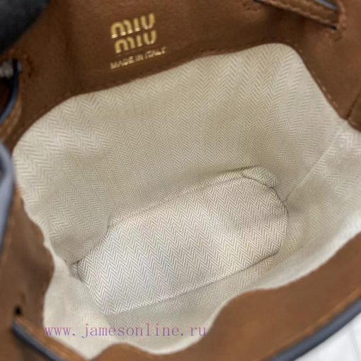 MiuMiu Bags The New Mini Water Bucket Bag "comes With A Complete Set Of Original Packaging". It Is Made Of 1fpvl798 - Image 9