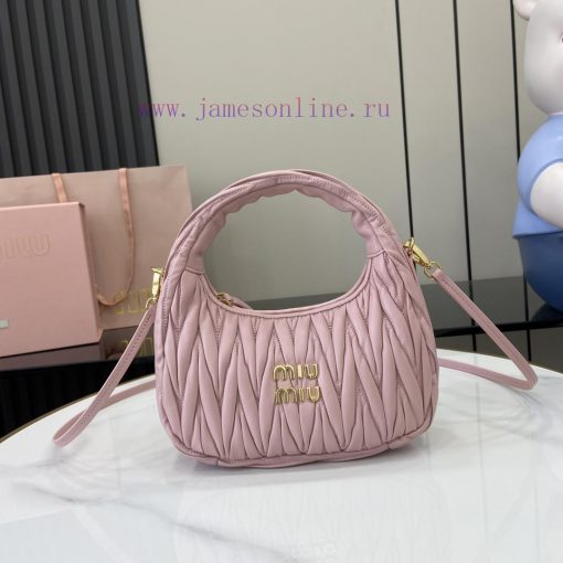 MiuMiu Bags The New MiuWander Handbag Comes With A Complete Set Of Original Packaging. It Features The Icon 5p97p6si - Image 2