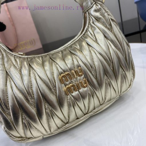 MiuMiu Bags The New MiuWander Handbag Comes With A Complete Set Of Original Packaging. It Features The Icon kcvbv8zp - Image 6