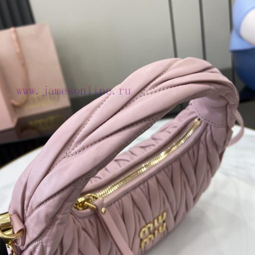 MiuMiu Bags The New MiuWander Handbag Comes With A Complete Set Of Original Packaging. It Features The Icon 5p97p6si - Image 7