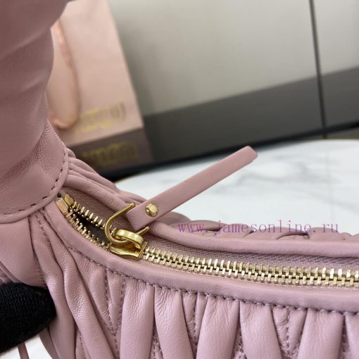 MiuMiu Bags The New MiuWander Handbag Comes With A Complete Set Of Original Packaging. It Features The Icon 5p97p6si - Image 8
