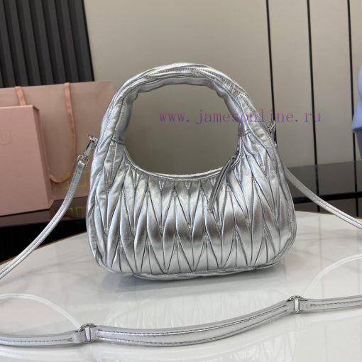 MiuMiu Bags The New MiuWander Handbag Comes With A Complete Set Of Original Packaging. It Features The Icon 255tgnv2 - Image 4