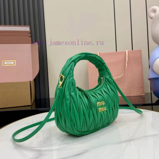 MiuMiu Bags The New MiuWander Handbag Comes With A Complete Set Of Original Packaging. It Features The Icon a9foqdwd - Image 3