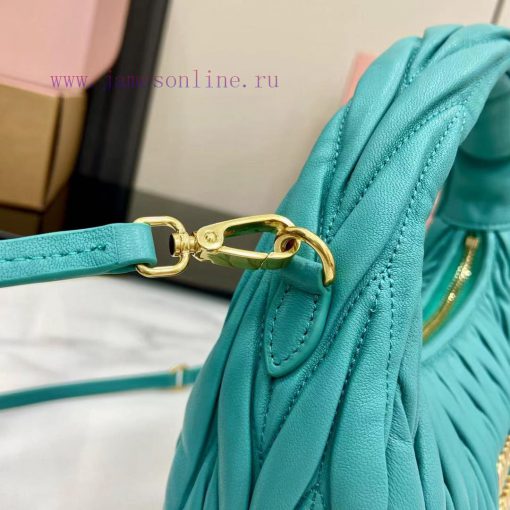 MiuMiu Bags The New MiuWander Handbag Comes With A Complete Set Of Original Packaging. It Features The Icon 4nfhj2ro - Image 11