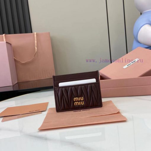 MiuMiu Bags Miu Miu's Latest Series Of Card Bags Comes With A Complete Set Of Original Packaging. They Are 55pot6cw - Image 2