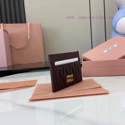 MiuMiu Bags Miu Miu's Latest Series Of Card Bags Comes With A Complete Set Of Original Packaging. They Are 55pot6cw - Image 3