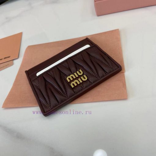MiuMiu Bags Miu Miu's Latest Series Of Card Bags Comes With A Complete Set Of Original Packaging. They Are 55pot6cw - Image 5