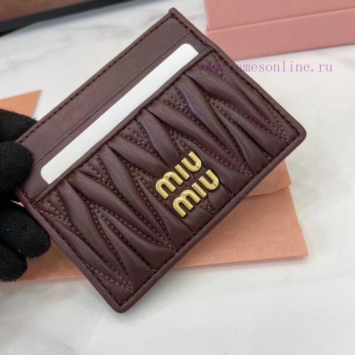 MiuMiu Bags Miu Miu's Latest Series Of Card Bags Comes With A Complete Set Of Original Packaging. They Are 55pot6cw - Image 6