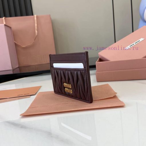 MiuMiu Bags Miu Miu's Latest Series Of Card Bags Comes With A Complete Set Of Original Packaging. They Are 55pot6cw - Image 7