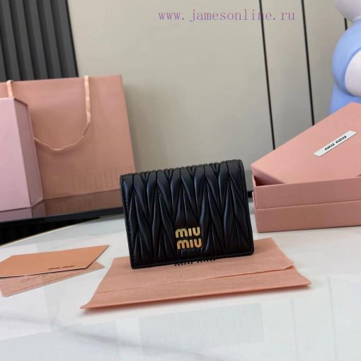 MiuMiu Bags Equipped With A Complete Set Of Original Packaging The New Pocket Wallet Is Made Of Imported To 49py6b9k - Image 2