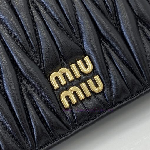 MiuMiu Bags Equipped With A Complete Set Of Original Packaging The New Pocket Wallet Is Made Of Imported To 49py6b9k - Image 6
